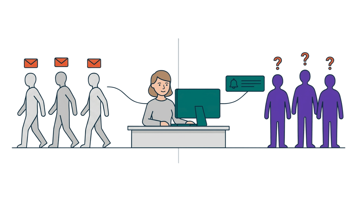 Web push notifications reaching anonymous visitors vs email marketing reaching known subscribers on Shopify
